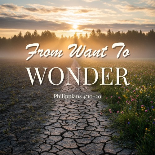 From Want To Wonder