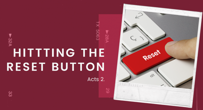 Hitting The Reset Button