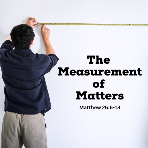 The Measurement of Matters