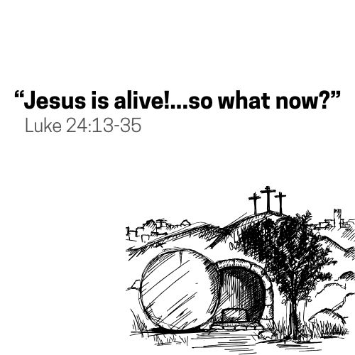 Jesus is Alive..so what now?