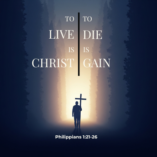 To Live is Christ To Die is Gain