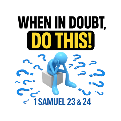 When in doubt, do this!