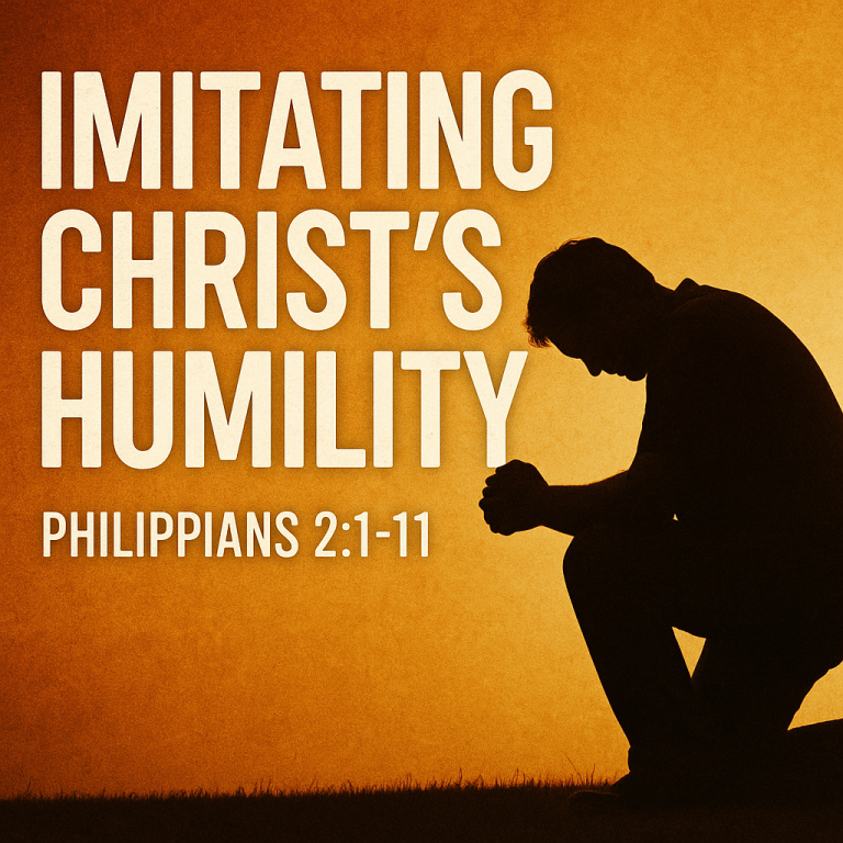 Imitating Christ’s Humility