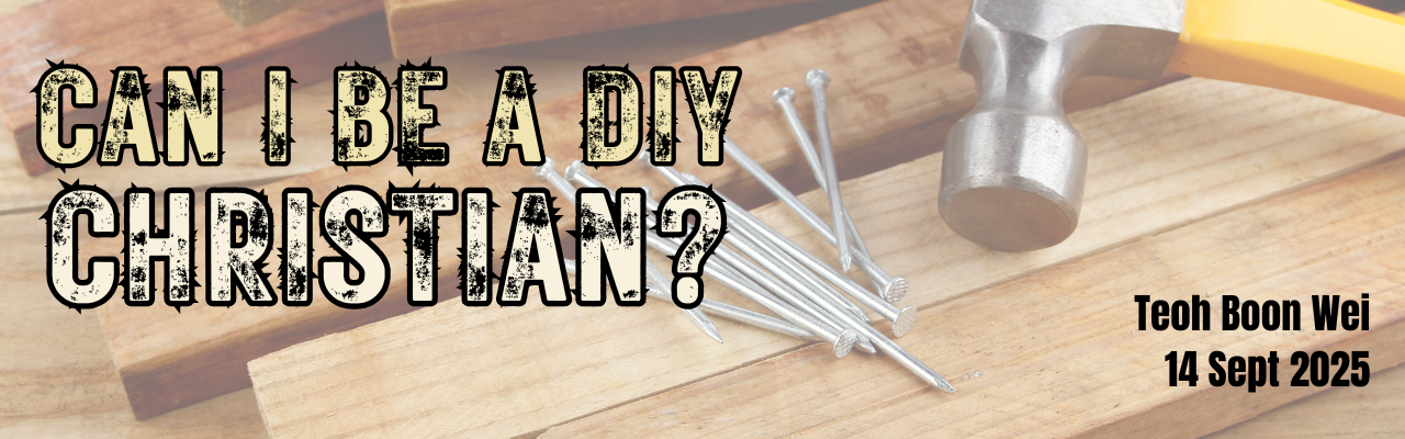 Can I Be a DIY Christian?