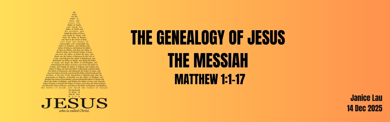 The Genealogy of Jesus the Messiah