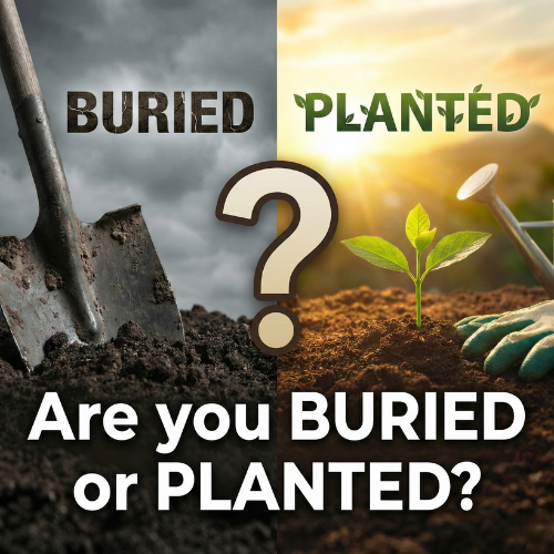 Are you BURIED or PLANTED?