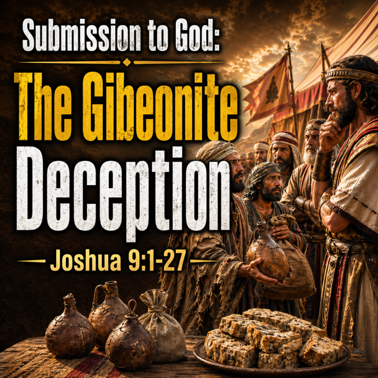 Submission to God : The Gibeonite Deception